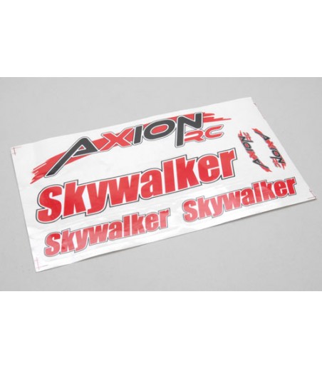 Axion RC Decal Sheet (Red) - Skywalker BL