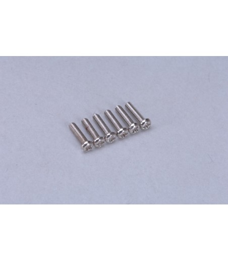 CEN Round Head Screw 2x8mm (Pk6)