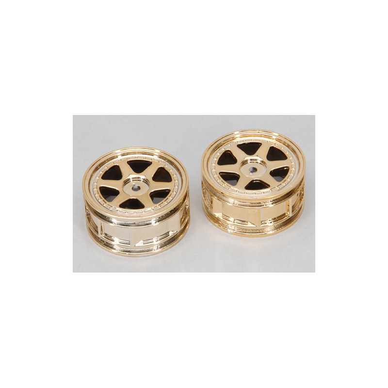 CEN Wheel-6 Spoke/Gold/1:10 (Pk2)