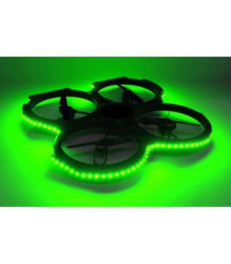 UDI U829A Drone - LED Lights Green