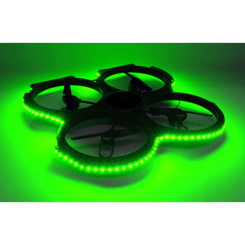 UDI U829A Drone - LED Lights Green