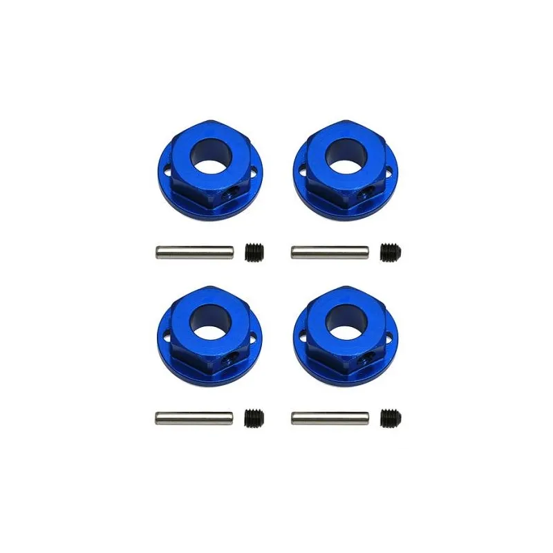 TEAM ASSOCIATED SC10 4x4 FT ALUMINIUM WHEEL HEXES (4)