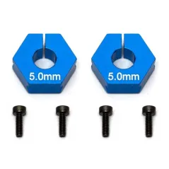 ASSOCIATED FACTORY TEAM CLAMPING WHEEL HEX 5.0mm