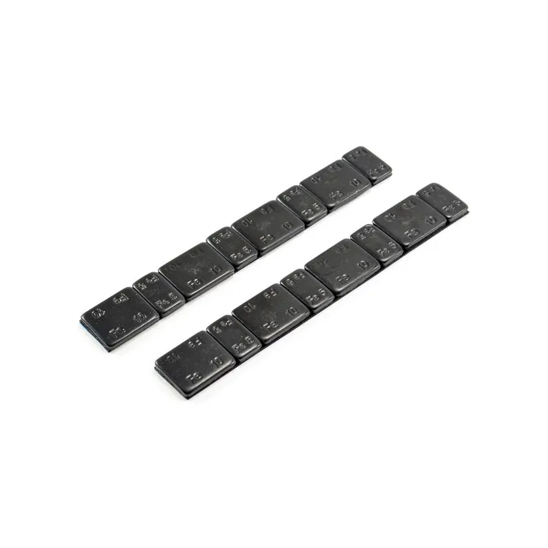 CENTRO BLACK CHASSIS WEIGHTS w/ADHESIVE 5G/10G X 2 STRIPS