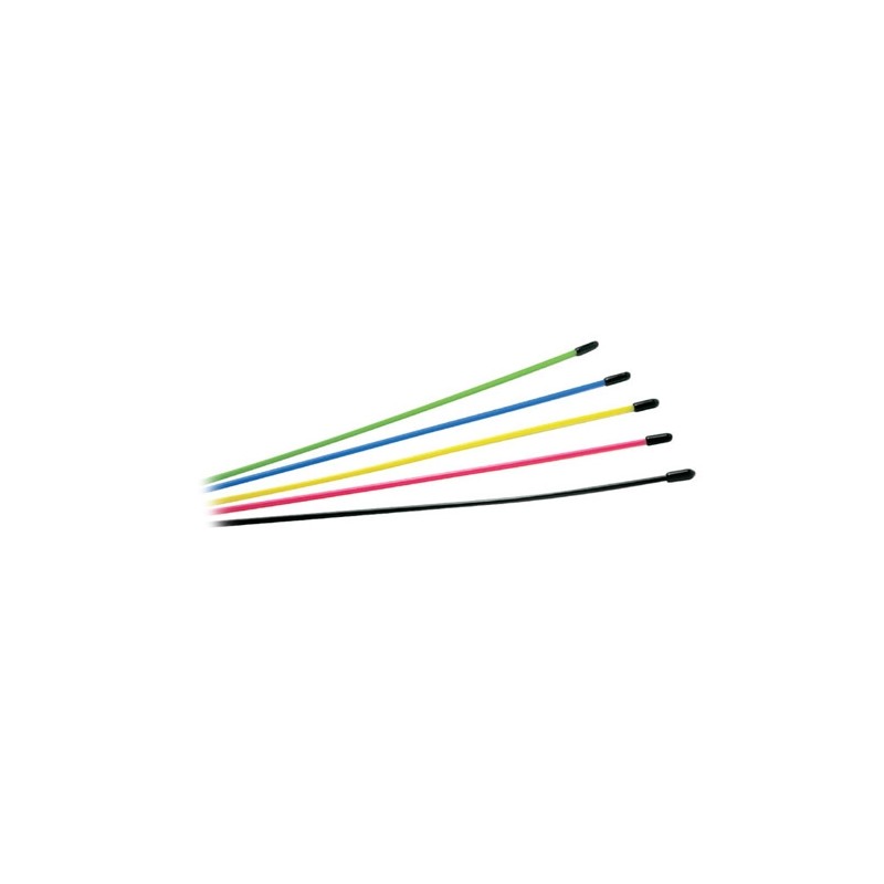 FASTRAX MULTI COLOURED ASSORTED ANTENNA TUBES 6pcs