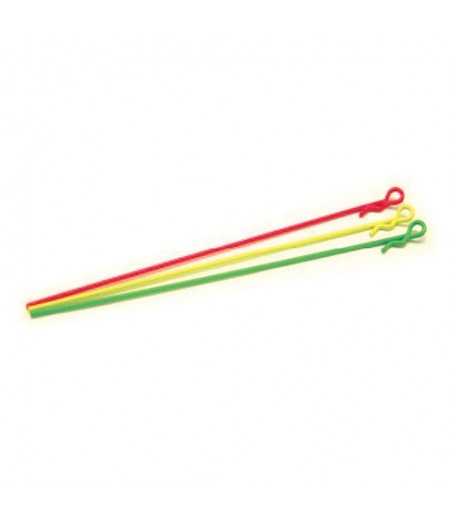 Fastrax Small Flourescent Yellow Long Body Pin