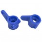 RPM TRAXXAS FRONT BEARING CARRIERS BLUE