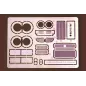 TAMIYA GTZ Tune Photo Etched Parts LTD