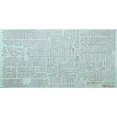 TAMIYA 1/35 ELEFANT ZIMMERIT STICKER SHEET