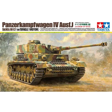 TAMIYA 1/16 PZ.KPFW.IV AUSF J (MOTOR)