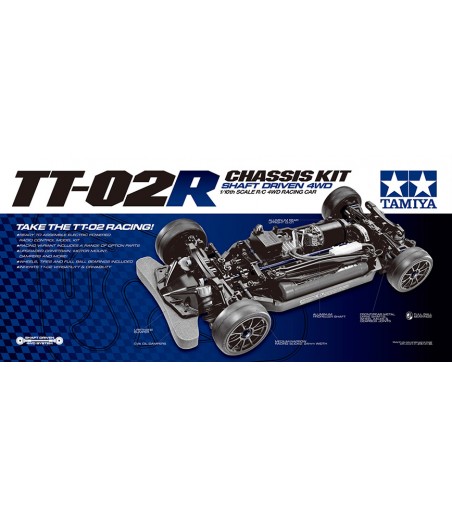 TAMIYA TT-02R Chassis Kit                         [No Motor / ESC]