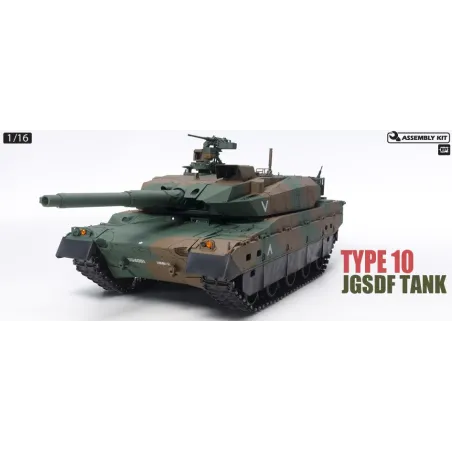 TAMIYA RC JGSDF TYPE 10 Tank with Option kit