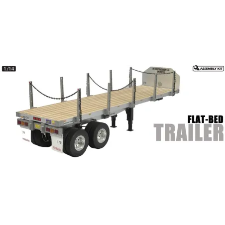 TAMIYA FLATBED SEMI-TRAILER