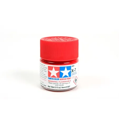 TAMIYA Acrylic Mini X-7 Red