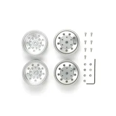 TAMIYA PLATED REAR WHEELS 22MM MATT