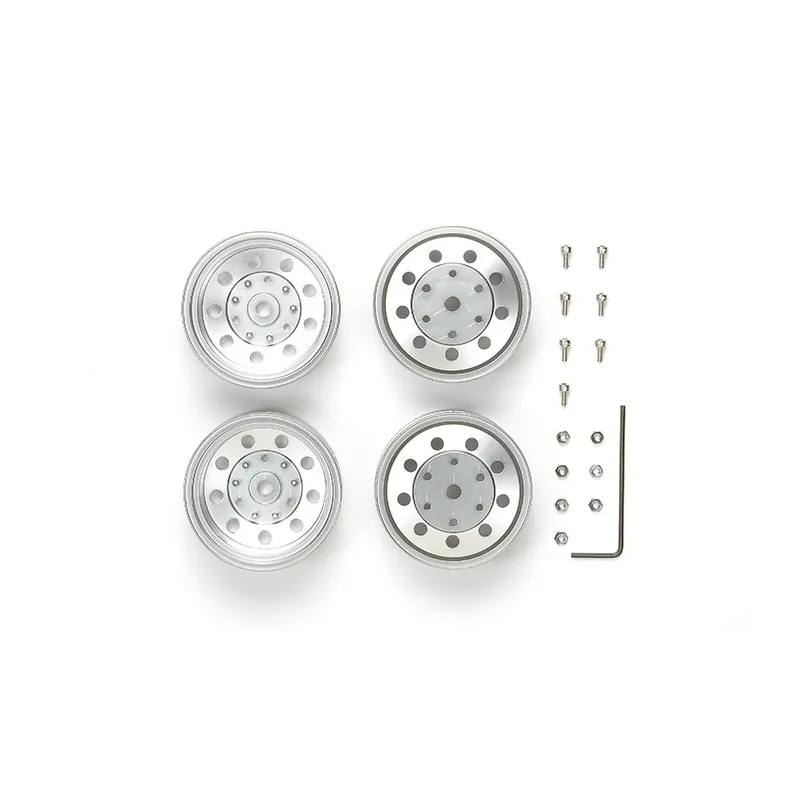 TAMIYA RC METAL PLATED REAR WHEELS TAMIYA RC METAL PLATED REAR WHEELS