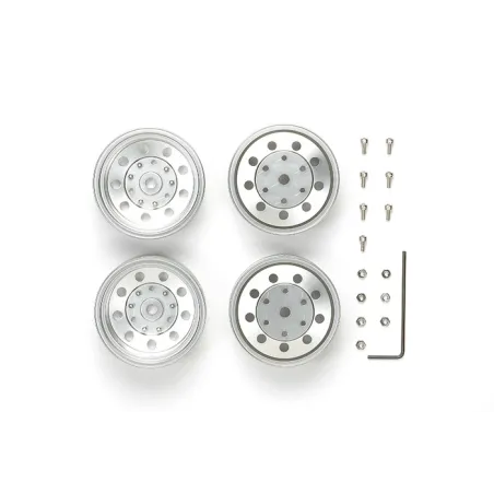 TAMIYA RC METAL PLATED REAR WHEELS