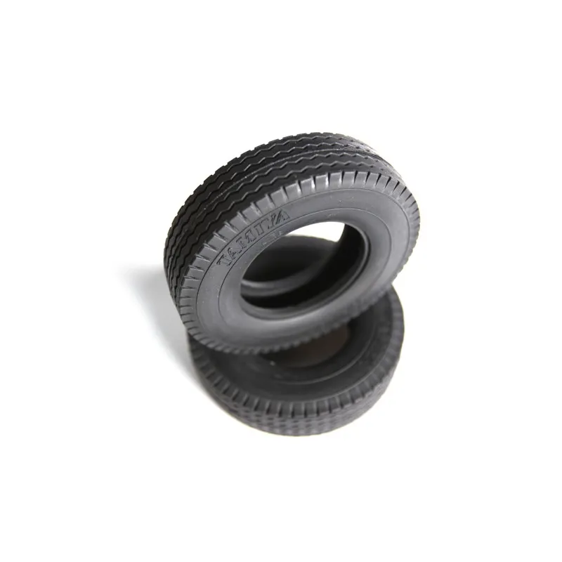 TAMIYA RC TRACTOR TRUCK TIRES (2PCS) HARD 22MM