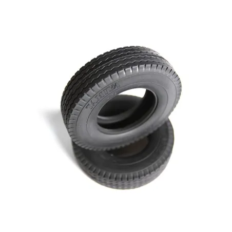 TAMIYA RC TRACTOR TRUCK TIRES (2PCS) HARD 22MM