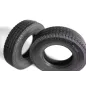TAMIYA RC TRACTOR TRUCK TIRES (2PCS) HARD 22MM
