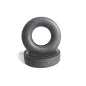 TAMIYA RC TRACTOR TRUCK TIRES (2PCS) HARD 22MM