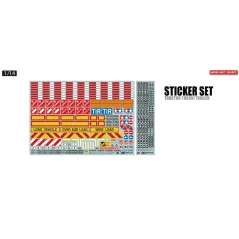 TAMIYA 1/14 TRACTOR TRAILER STICKER