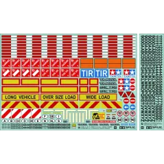 TAMIYA RC STICKER SET 1/14 SCALE