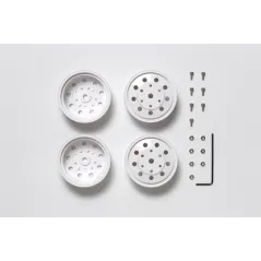 TAMIYA R WHEEL SETS (22MM/WHI)