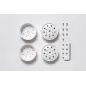 TAMIYA RC 22MM REAR WHEELS 2PCS TAMIYA RC 22MM REAR WHEELS 2PCS