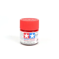 TAMIYA ACRYLIC MINI X-27 CLEAR RED