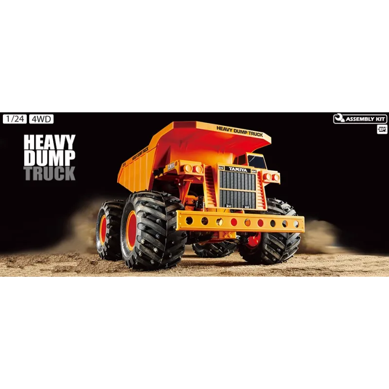 TAMIYA 1/24 HEAVY DUMP TRUCK GR-01