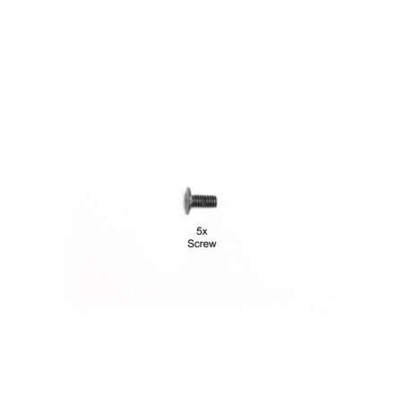 TAMIYA 3x6MM FLAT SCREW (5PCS) 58435