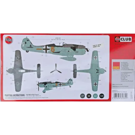 AIRFIX 1/72 - A68210 - Focke-Wulf FW190 A-8