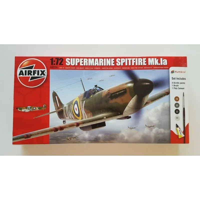 Airfix 1:72 Supermarine Spitfire Mk.1a A68206 Airfix 1:72 Supermarine Spitfire Mk.1a A68206