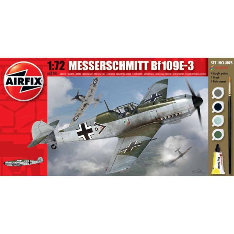 Airfix Messerschmitt Bf109e-3 Kit 1:72 A68205