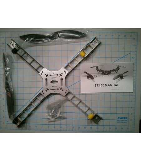 ST450 QuadCopter Folding Frame Quad-Rotor Aluminum 