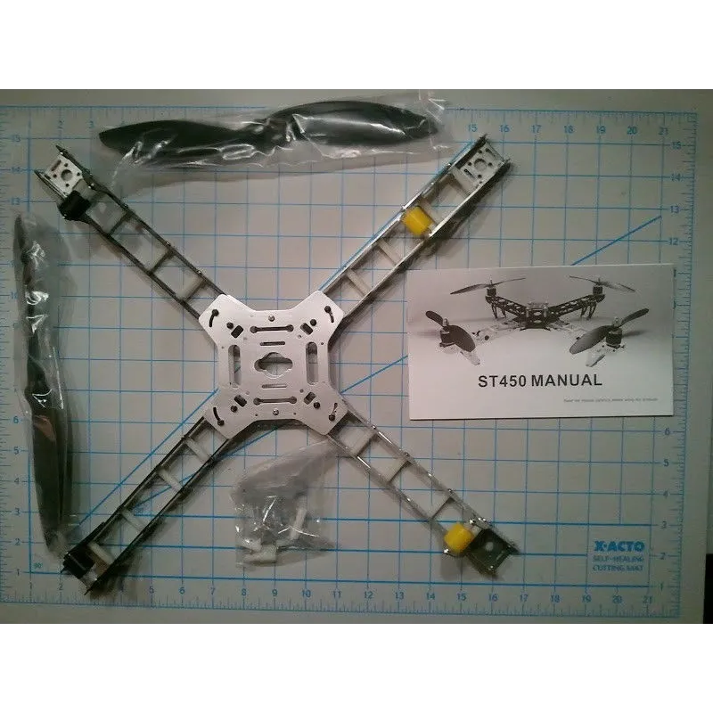 ST450 QuadCopter Folding Frame Quad-Rotor Aluminum 
