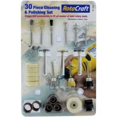 Rotacraft RC9002 30pc Cleaning & Polishing Set