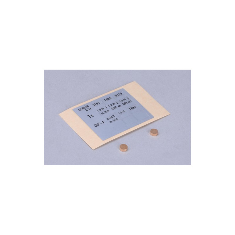 Futaba Governor Sensor Magnets (Pk2)