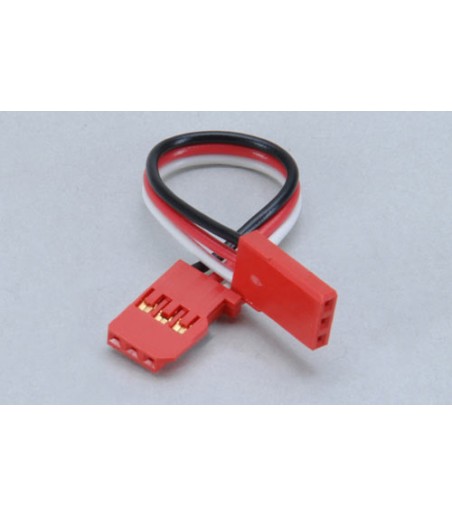Ripmax Gyro Double End Ext Lead-80mm/Red