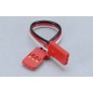 Ripmax Gyro Double End Ext Lead-80mm/Red