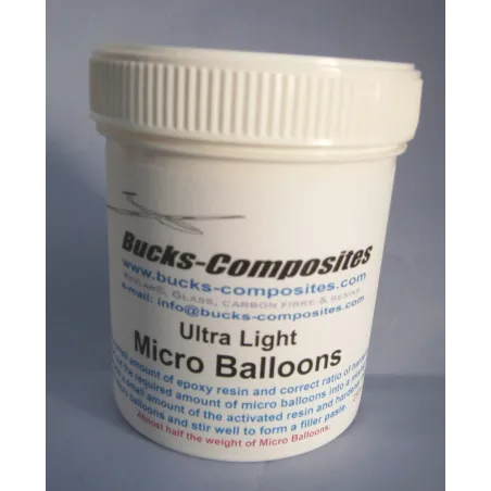 Bucks Ultra-light Micro Balloons (Hollow Glass Bubbles) 250ML