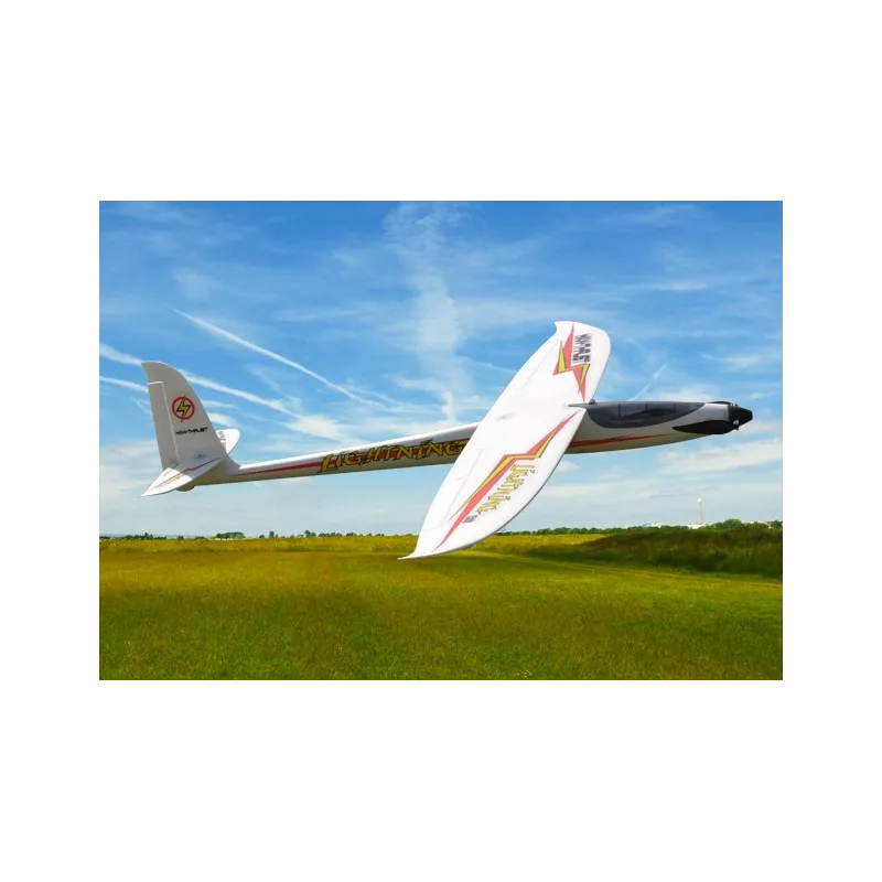 MAX-THRUST LIGHTNING 1500 ELECTRIC GLIDER. PLUG AND PLAY