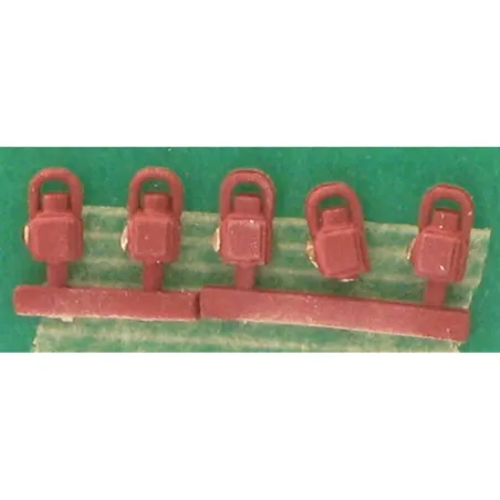 Springside DA4B LMS Head & Tail Lamps Maroon (5)