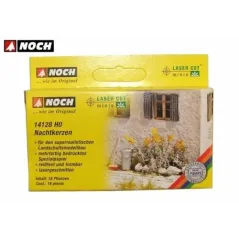 NOCH 00/H0 Laser Cut Minis Layout/Scenery Kit No:14128 Evening Primroses x 18.