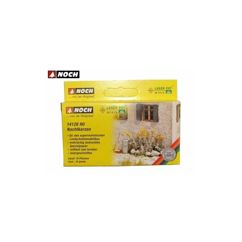 NOCH 00/H0 Laser Cut Minis Layout/Scenery Kit No:14128 Evening Primroses x 18.