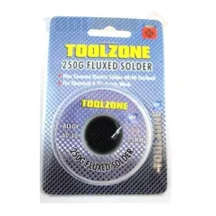 Toolzone 250g Reel of Fluxed Solder HB325