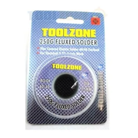 Toolzone 250g Reel of Fluxed Solder HB325