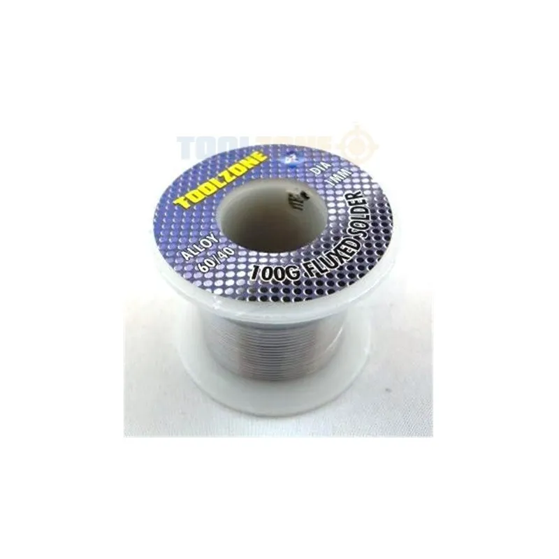 Toolzone 100G Fluxed Solder