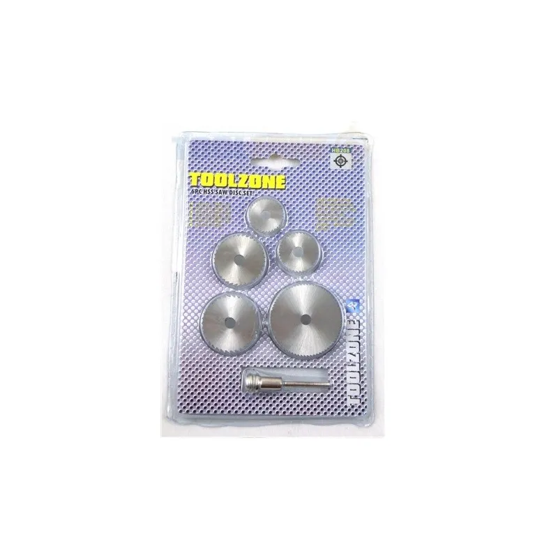 Toolzone 6Pc Hss Saw Discs